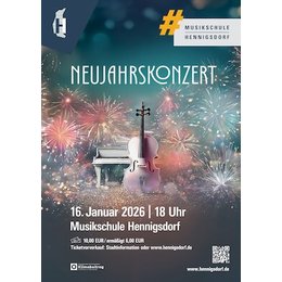 Stadtklubhaus Hennigsdorf - Neujahrskonzert der Musikschule Hennigsdorf in Hennigsdorf