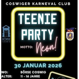 Teenie-Neon-Party - mit dem CKC in Coswig