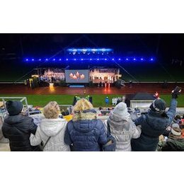 Adventssingen im Lohrheidestadion - Adventssingen im Lohrheidestadion in Bochum