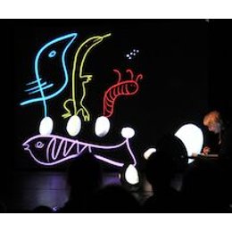 Ei-Pad, Affe und Giraffe in Berlin
