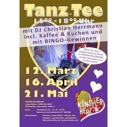 Tanzveranstaltungen im Theater Hellersdorf - Tanztee mit Kaffee und Kuchen in Berlin