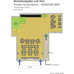 Tanzveranstaltungen im Theater Hellersdorf - Mit DJ Christian Hermann in Berlin