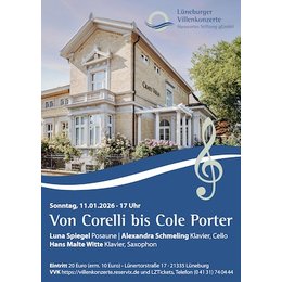 Lüneburger Villenkonzerte - Lüneburger Villenkonzerte - Von Corelli bis Cole Porter in Lüneburg