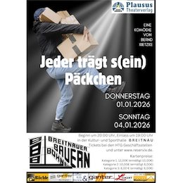 Traditionelles Theater der Breitnauer Bauernbühne - Jeder trägt s(ein) Päckchen in Breitnau