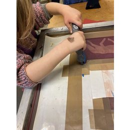 Januar-Februar 2026 - Siebdruck-Werkstatt »Bücherliebe« in Kiel