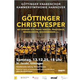 Göttinger Christvesper 2025 in Göttingen