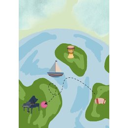 Eine Reise um die Welt - Mit Lehrkräften und SchülerInnen der Schule für Musik im Kreis Warendorf in Warendorf