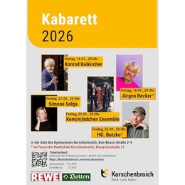 Abo 2026 - Kabarett-Abo 2026 in Korschenbroich