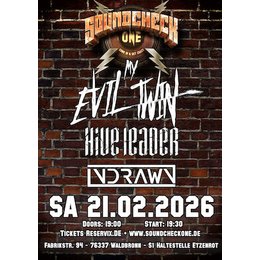 My Evil Twin + Hive Leader + Indrawn (Metalcore Night) - Metalcore from Italy in Waldbronn