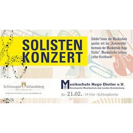 Musikschule Hugo Distler e.V. - Solistenkonzert in Altlandsberg