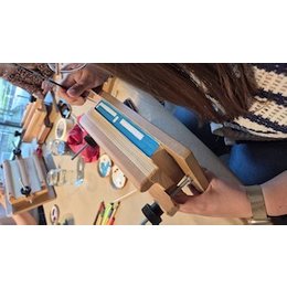 Workshops - Kreativworkshop: weihnachtliche Farbschnitte selbst gestalten in Aachen