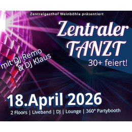 Zentraler.TANZT - +30 feiert! in Weinböhla