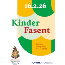 Kinderfasent der Althistorischen Narrenzunft Offenburg e. V. - für Kinder ab 6 Jahren-Motto