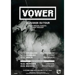 Vower - 2026 EU Tour - 2026 EU Tour in Bochum