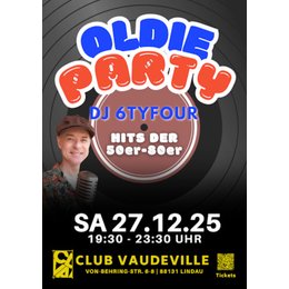 Oldie Party | DJ 6TYFOUR | Hits der 50er - 80er - DJ 6TYFOUR | Hits der 50er - 80er in Lindau
