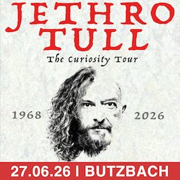 Jethro Tull - The Curiosity Tour 2026 in Butzbach