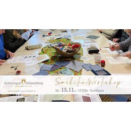 Textilworkshop mit Birgit Paschke „Japanische Sticktechnik Sashiko“ in Altlandsberg