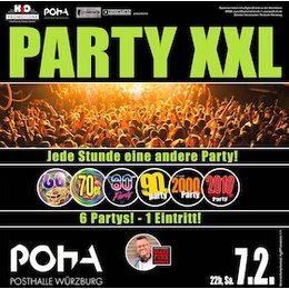 XXL -PARTY in Würzburg