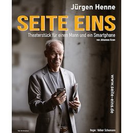 Seite Eins - Theaterstück für einen Mann und ein Smartphone in Erftstadt