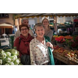 FREIBURGerLEBEN: Stadtführung mit regionalen Spezialitäten am Münstermarkt in Freiburg im Breisgau