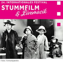 24. Internationales Festival für Stummfilm & Livemusik - Die kleinen Strolche & The Rink (Die Rollschuhbahn) in Heidelberg