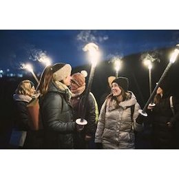 Eine sprichwörtliche Wintertour - Feuer, Worte & Glühwein in Bad Rappenau
