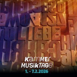 Kammermusiktage 2026 - Lyrik und Liebe in Neckarsulm