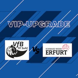 Volleyball Bundesliga | Saison 25/26 - VIP UPGRADE: VfB Suhl LOTTO Thüringen - Schwarz-Weiß Erfurt in Eisenach