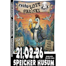Speichergruppe Rettungsboot präsentiert: Loit; FOLL FIES; ZYCHO; Schnoizer in Husum