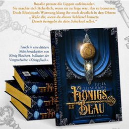 Sonstige Veranstaltungen 2026 - Lesung | Königsblau - Autorenbegegnug mit Julia Zieschang in Rheinfelden