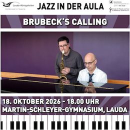 Jazz in der Aula - Jazz in der Aula in Lauda-Königshofen