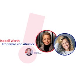 Heldinnen des Sports - Isabell Werth und Franziska van Almsick im Dialog in Mönchengladbach