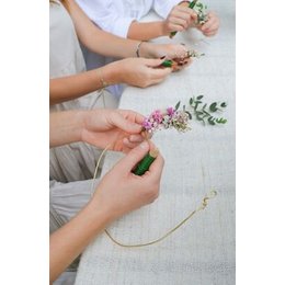 Wedding Dreams & Beats - Workshop - Suitcaselovers - Flowers with Love - Workshop Blumenkränze binden in Mainz