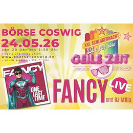 XXL Schlagernacht - mit FANCY in Coswig