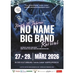 No Name Big Band - Leidenschaftlich, kraftvoll und mit einem Sound, der unter die Haut geht in Kappelrodeck