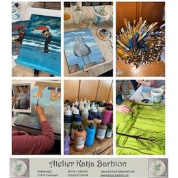 Tages Workshop Painting mit Katja in Otterndorf