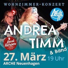 Wohnzimmerkonzert - Andrea Timm & Band in Neuenhagen