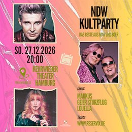 Veranstaltungen 2026 - NDW Kultparty - Das Beste aus NDW und 80er in Hamburg