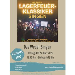 Lagerfeuersingen - Lagerfeuersingen in Wedel