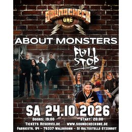 About Monsters + Full Stop in Waldbronn