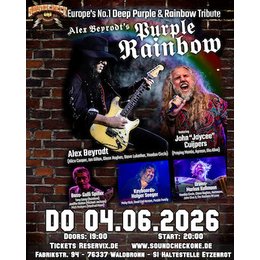 Alex Beyrodt's Purple Rainbow #7 - Europe's No. 1 Deep Purple & Rainbow Tribute in Waldbronn