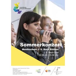 Sommerkonzert der Musikschule - im stilvollen Veranstaltungszentrum des Köthener Schlosses in Köthen