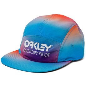 boné oakley mark 2 5 panel hat tye dye  azul blue shade  unico azul