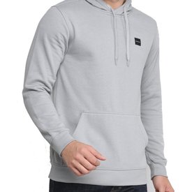 moletom oakley patch 2.0 hoodie masculino cinza claro