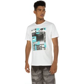 camiseta fatal manga curta estampada 25856 masculina