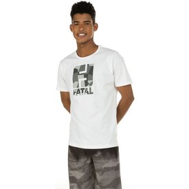 camiseta fatal manga curta estampada 25864  masculina