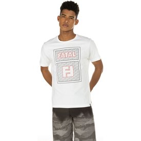 camiseta fatal manga curta estampada 25868  masculina