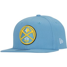 boné denver nuggets nba aba reta new 950 of sn primary snapback adulto