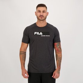 camiseta fila basic train melange mescla