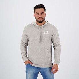 moletom under armour terry cinza